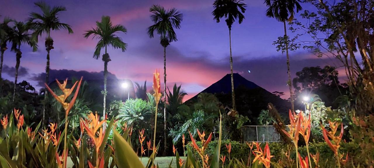 Arenal Backpackers Resort La Fortuna Екстериор снимка Sunset at the San José International Airport