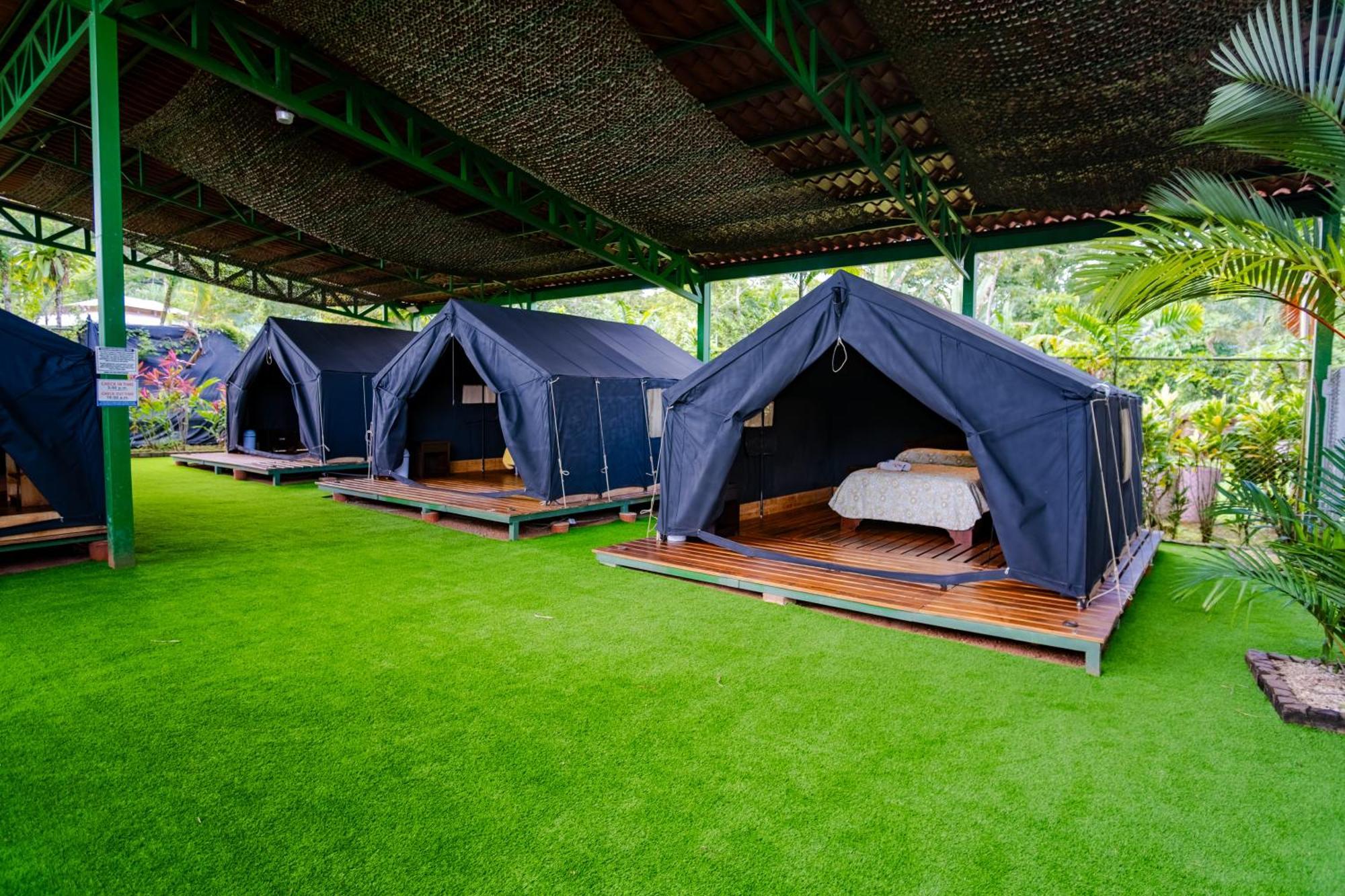 Arenal Backpackers Resort La Fortuna Екстериор снимка Campsite at the resort